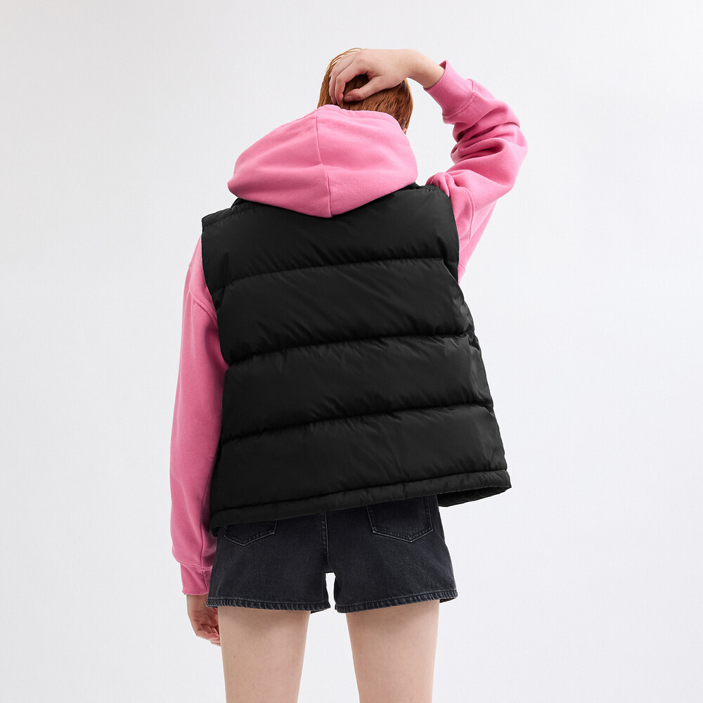 Coach Outlet Puffer Vest In Recycled Polyester